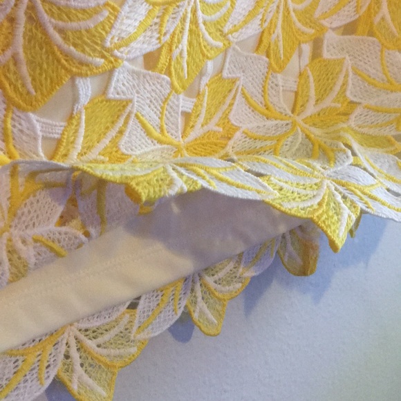 WHBM NWT Floral Sleeveless Cutout Sheath Dress - Picture 7 of 8